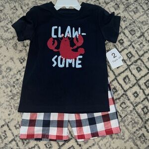 4T Planet Cotton T Shirt and Shorts